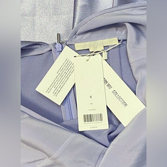 Jason Wu Collection Sleeveless Satin Midi-Dress size 6 - Picture 12 of 13